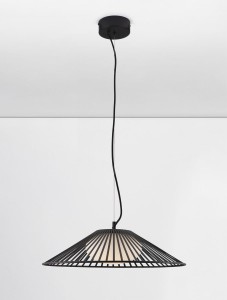Pena D50 lampa wisząca 1xLED/15W czarna LE44249