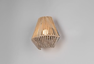Lira lampa kinkiet bezprzewodowy 1xLED/1,5W czarny/brązowy R25991126