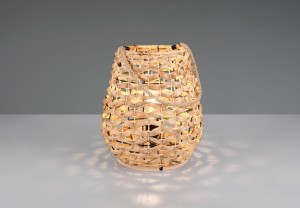 Jean lampa stołowa 1xE27 czarna/naturalny R56221036