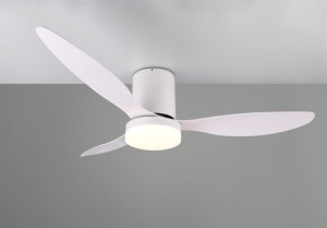 Göteborg lampa sufitowa z wentylatorem i pilotem 1xLED/20W/CCT  biała R64202131