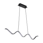 Zigzag lampa wisząca LED/13W czarna ST-MD240602 BLACK