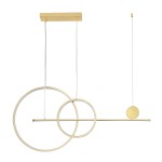 New Age lampa wisząca 2xLED/40W złota MP0082-L120 gold