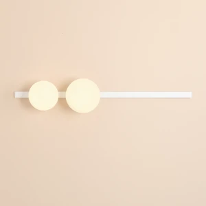 Garda kinkiet 1xE14 +1xE27 biały 1099D