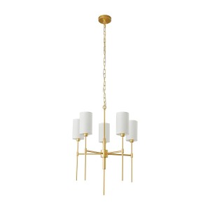 Darling lampa wisząca 5xE14 złota ST-9501-5 GOLD