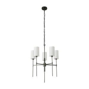 Darling lampa wisząca 5xE14 czarna ST-9501-5 BLACK