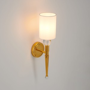 Dama H52 kinkiet 1xE14 złoty ST-8421 AGB-CE
