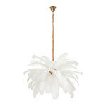 Emu lampa wisząca 6xE14 złota/biały ST-DN127 white