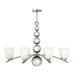 Zelda lampa wisząca 8xE27 polerowany nikiel HK-ZELDA8-PN