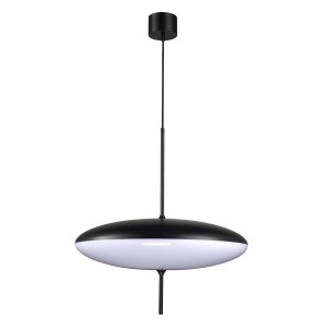 Piatto lampa wisząca 3xE27 czarna/biały  ST-9222P WB