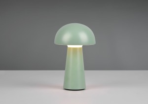 Lennon LED lampa stołowa ogrodowa pistacjowa R52176149