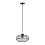 Arco lampa wisząca 1xE27 czarna/grafitowy K-5676