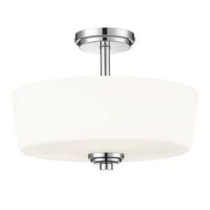 Aspen lampa sufitowa 3xE27 chrom/biały C03347CH