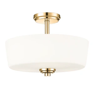 Aspen lampa sufitowa 3xE27 złoty/biały C03354AU