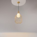 Levitation lampa wisząca 1xG9 mosiądz MOD376PL-01G1