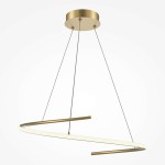 Curve lampa wisząca LED/31W/CCT mosiądz MOD242PL-L33BSK