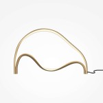 Plons lampa stołowa LED/12W/3000K mosiądz MOD283TL-L12BS3K