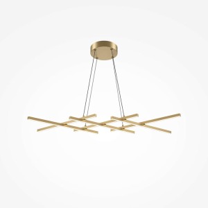 Halo lampa wisząca LED/40W/CCT mosiądz MOD244PL-L50BSK