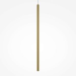 Lampa wisząca LED Pro Extra o mocy 6W i barwie światła 4000K, w kolorze złotym. Ma smukły, cylindryczny kształt i jest zawieszona na cienkim przewodzie, na białym tle. Idealna do nowoczesnych wnętrz.