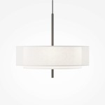 Lampa wisząca Bergamo w kolorze białym, z pięcioma miejscami na żarówki E27. Okrągła, teksturowana osłona w formie klosza, zawieszona na cienkim, metalowym stelażu. Prosta, elegancka forma, idealna do nowoczesnych wnętrz.