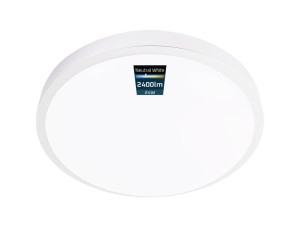 Luvo plafon LED D32,5 24W 4000K IP44 biały