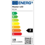 Luvo plafon LED o średnicy 27,5 cm, mocy 18W, barwie światła 4000K, w kolorze czarnym. Ochrona IP44, przeznaczony do użytku w pomieszczeniach o zwiększonej wilgotności. Produkt montowany sufitowo, z prostą, cylindryczną konstrukcją.