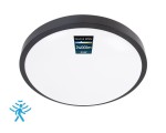 Luvo plafon z czujnikiem ruchu LED D32,5 24W 4000K IP44 czarny