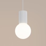 Halo lampa wisząca 1xG9 biała SL.1709
