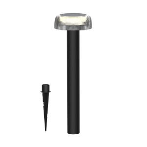 Bluet lampa ogrodowa solarna  LED 2,5W 3000K IP44 czarna PT33111