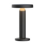 Carli lampa stołowa solarna LED 2W 3700K IP44 czarna DT33611