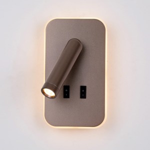 Doria kinkiet (spot) 2xLED 8W kawowy WL-83957-1-CF