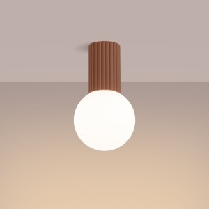 Halo lampa sufitowa 1xG9 IP44 mocca SL.1733