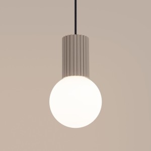 Halo lampa wisząca 1xG9 taupe SL.1744