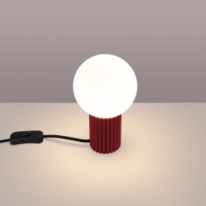 Halo lampa stołowa 1xG9 burgund SL.1751