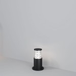 Bronx H25 lampa ogrodowa 1xE27 czarna O576FL-01B1