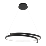 Lorenzo lampa wisząca LED 35W 4000K czarna ML1583