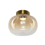 Vaso lampa sufitowa LED 4W 3000K złota/bursztynowy ML1411