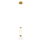 Lucco lampa wisząca LED 13W 3000K złota/bursztynowy ML1418