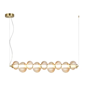Bolla lampa wisząca LED 32W 3000K złota/bursztynowy ML1426