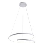 Reina lampa wisząca 1xLED 40W CCT biała PND-21692-M-WH
