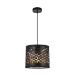 Morgan lampa wisząca 1xE27 czarna ML1800