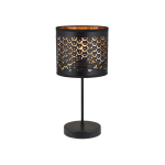 Morgan lampa stołowa 1xE27 czarna ML1802