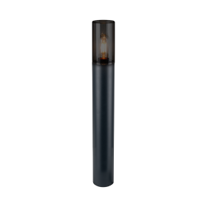 Harlem H50 lampa ogrodowa 1xE27 czarna EKO1711