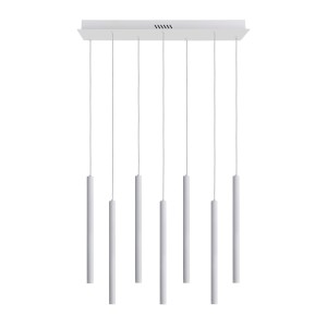 Valdes lampa wisząca 7xLED 35W CCT biała PND-22302-7-WH