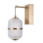 Alani kinkiet 1xLED 6W  złoty WL-34375-1-HBR