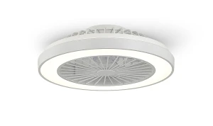 Kleo plafon  z wentylatorem i pilotem LED D48 36W +15W CCT biały