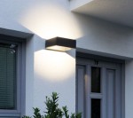 Form II kinkiet elewacyjny ogrodowy LED 9W 4000K ciemny popiel