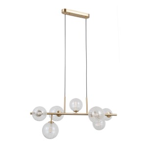 Toledo lampa wisząca 7xG9 złota PND-40717-7-HBR