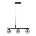 Velada lampa wisząca 3xLED 15W czarna PND-34381-3-BK