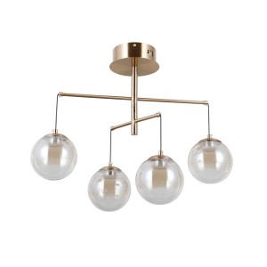 Velada lampa sufitowa 4xLED 20W złota PND-34381-4-HBR