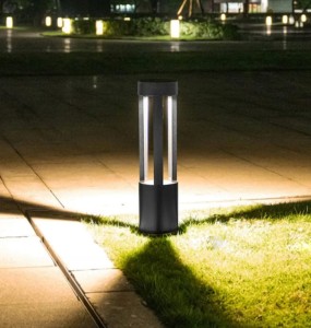 Mario H50 lampa stojąca ogrodowa słupek 1xGX53 antracyt